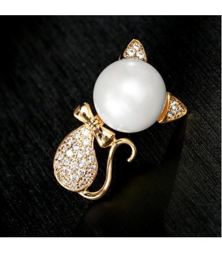 XSB209 - Opal Catgirl Saree Brooch